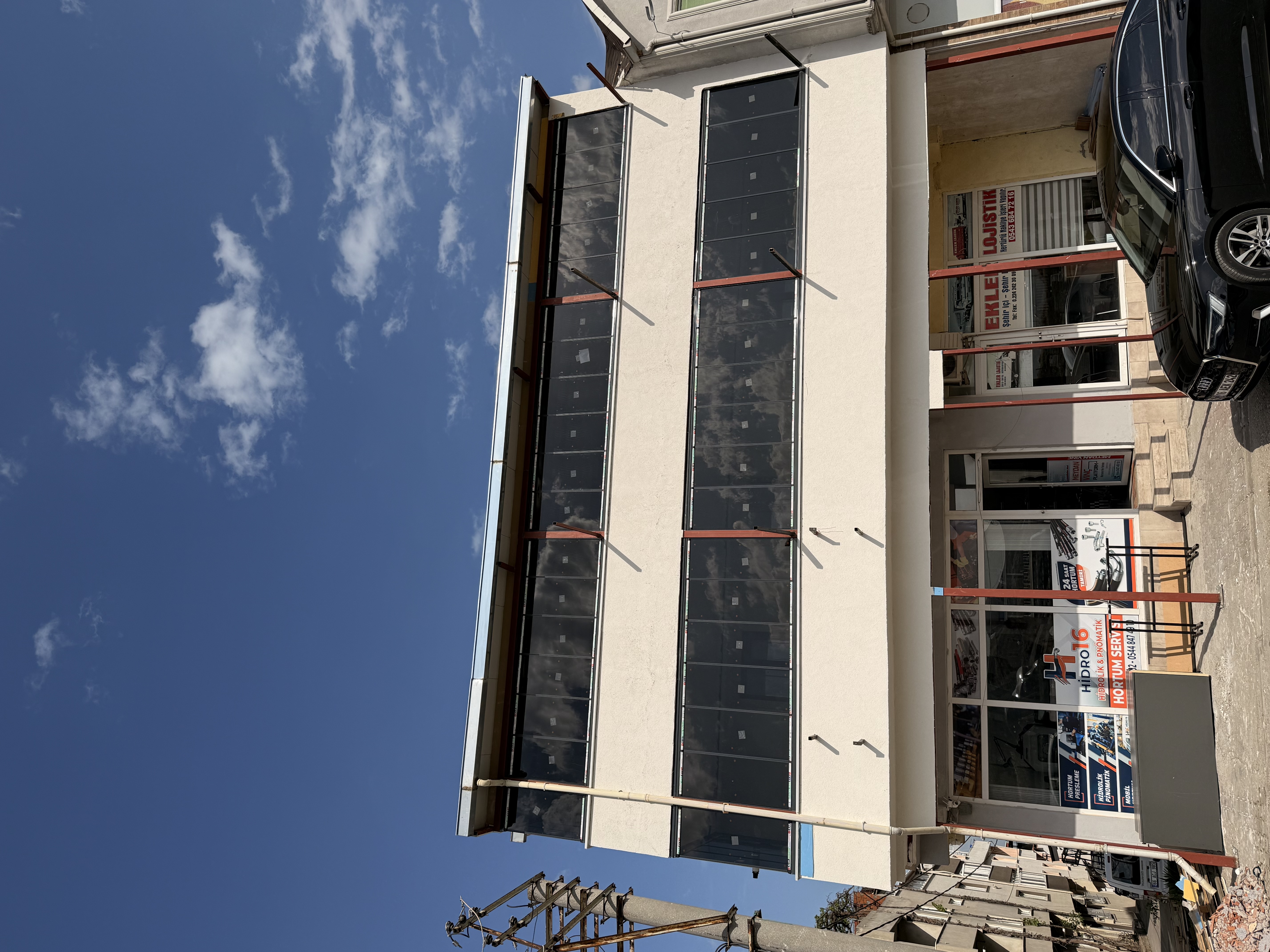 Cam balkon uygulaması